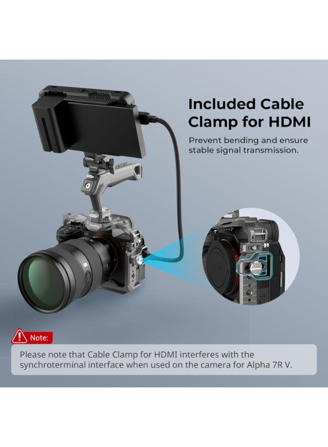 SMALLRIG HawkLock Quick Release Cage Kit for Sony Alpha 7R V/Alpha 7 IV/Alpha 7S III 4538 - Image 3